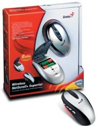 Мышь Genius Wireless NetScroll+ Superior(R5000) <оптич, 800dpi, >