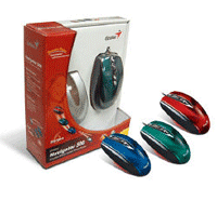 Мышь Genius Navigator500 Green опт. 800dpi, USB+PS/2, сменная панель, 6 кнопок,