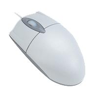 Проводная мышь Defender E 3530 (бел), PS/2, 2 кнопки + 1 колесо-кнопка